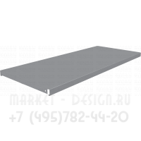 Металлическая полка для стеллажа