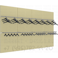 Настенные стенды для одежды