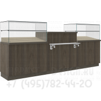 Остекленные прилавки для пекарни