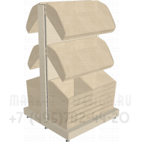 Островная гондола для продажи хлеба