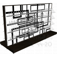 Островная гондола для продажи плоек в магазин проф косметики
