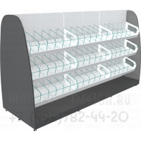 Островные стеллажи для продажи конфет