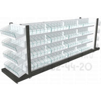 Островной стеллаж для продажи весовых конфет
