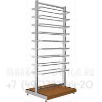 Островной стенд для продажи обоев