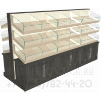 Островные гондолы для торговли хлебом и выпечкой