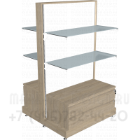 Островные стеллажи для чайного магазина
