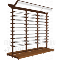 Островные стеллажи для продажи обоев
