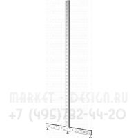 Перфорированная стойка для стеллажа