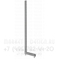 Перфорированная стойка стеллажа с жалюзи