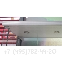 Подсветка витрины фото