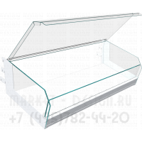 Полка лоток с прозрачной крышкой