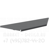 Полка металлическая без кронштейнов