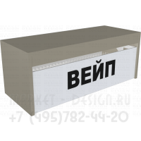 Полка одноуровневая складная дверка для продажи вейпа