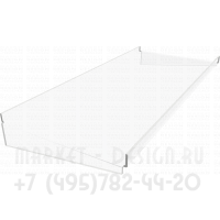 Полка под обувь усиленная с опорами в экономпанель