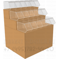 Прилавок горка для конфет