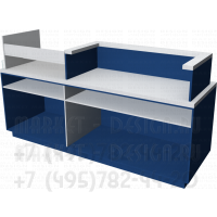 Прилавок под кассу для ортопедического салона