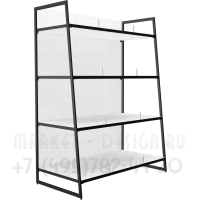 Пристенный стеллаж для обоев