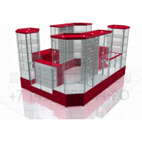 Производство павильонов для продажи бижутерии в торговом центре