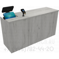 Ресепшн с вырезом под кассу