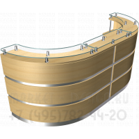 Ресепшн со столешницей