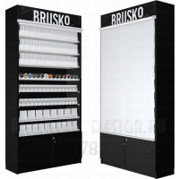 Шкаф для табачных упаковок для компании Бруско