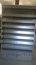 Шкафы для продажи сигарет с гравитационными полками 