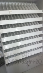 Шкафы с гравитационными полками для сигарет