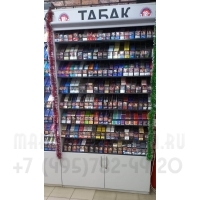 Сигаретный шкаф с гравитационными полками 