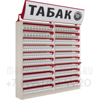 Сигаретный тандемный шкаф 