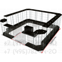 Стеклянная торговая мебель для кожгалантереи размеры