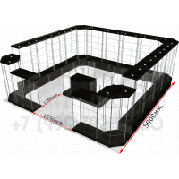 Стеклянная торговая мебель для кожгалантереи размеры
