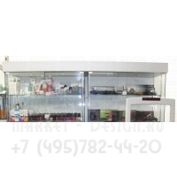 Стеклянные полки витрины фото