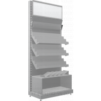 Стеллаж для продажи и демонстрации канцелярских товаров