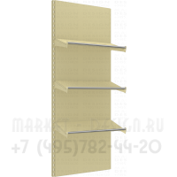 Стеллаж с наклонными полками настенный 