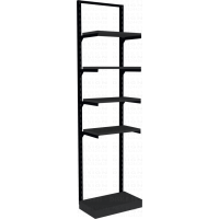 Стеллаж торговый пристенный для одежды