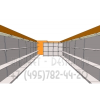 Стеллажи для магазина бытовой техники