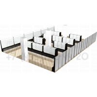 Стеллажи для магазина косметики и парфюмерии 