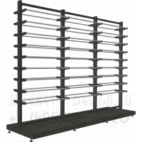 Стеллажи для продажи в магазинах обоев