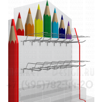 Стойка для торговли карандашами