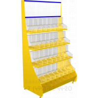 Стойка для торговли мармеладом и конфетами с лайтбоксом