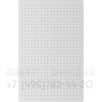 Торцевая накладка перфорированная панель для островного стеллажа