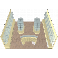 Торговая мебель для магазина парфюмерии