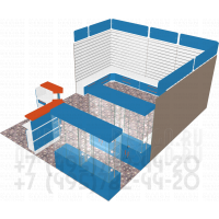 Торговая мебель для ортопедического салона 