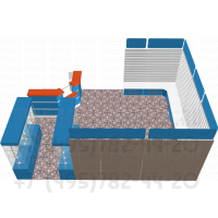 Торговая мебель для ортопедического салона магазина в городе Волгодонск
