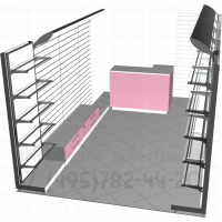 Торговая мебель для продажи аксессуаров для ногтей