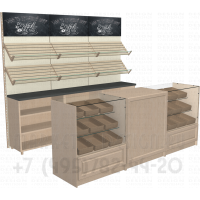 Торговая мебель для продажи хлеба и выпечки в магазине