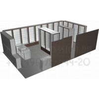 Торговая мебель для продажи косметики
