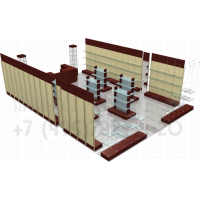 Торговая мебель для продажи обуви