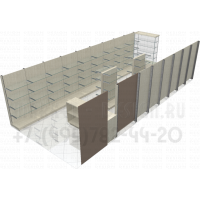 Торговая мебель для продажи посуды 