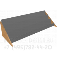 Торговая полка для печатной продукции